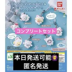 コンプリート　サンリオキャラクターズ　めじるしアクセサリー　ふわふわスノー