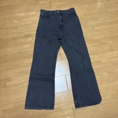 MONO-MART ダークグレー フレアパンツ M