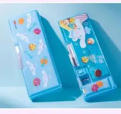 シナモン　筆箱　ペンケース　キラキラ　可愛い　マグネット
