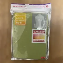 ユニクロ HEATTECH ウルトラライトタートルネックT XL グリーン1枚