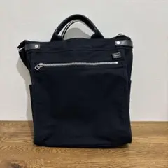 【最終値下げ】PORTER GIRL NAKED 黒 キャンバストートバッグ