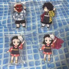 鬼滅の刃 繋がる アクリルスタンド 義勇 真菰 鱗滝 鬼滅の刃 繋がる アクリルスタンド 義勇 錆兎 真菰 鱗滝 鱗滝一門