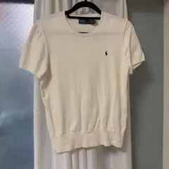 Polo by Ralph Lauren 半袖ニット ホワイトのサムネイル