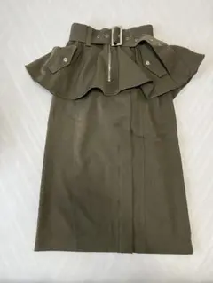 KAWI JAMELE カウイジャミール　カーキ　スカート