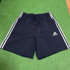 アディダス　ショートパンツ　O ネイビー