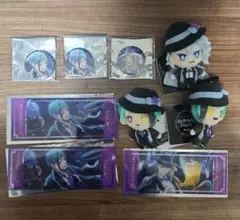 ツイステ 寮服 缶バッジ クリアカード フロイド ジェイド アズール