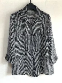 試着のみ　ミセス　トップス　ブラウスチュニック　羽織り