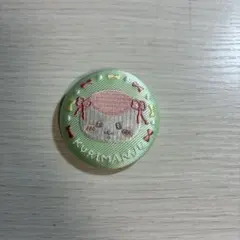 ちいかわ刺繍缶バッチ2 くりまんじゅう