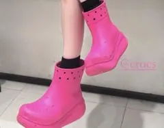 Crocs ショートブーツ ブラック