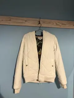 BILLABONG キルティングジャケット M ホワイト