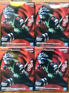 NARUTO72シリーズ VIBRATION STARS はたけカカシ4個セット