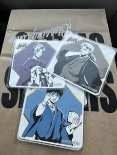 銀魂春のぶらり旅　コラボコースター　5枚セット