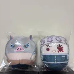 鬼滅の刃　ふわコロりん　伊之助　宇髄天元　ぬいぐるみ　マスコット　セット