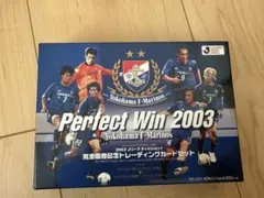 マリノス Perfect Win 2003 優勝記念セット ジャージーカード