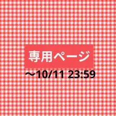 チョコさま専用ページ