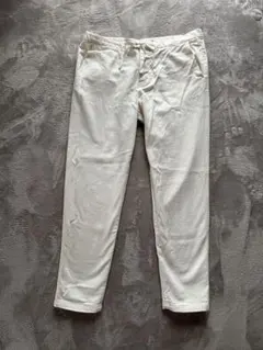 エバムエバ　evam eva テーパードパンツ　白