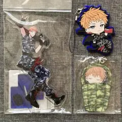 ヒプマイ アクリルスタンド 毒島メイソン理鶯 おやすみアクリルストラップ セット