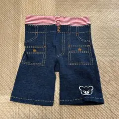 ミキハウス　DOUBLE.B レギンス　デニム　スパッツ　70