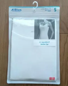 UNIQLO AIRism シームレス キャミソール S ホワイト