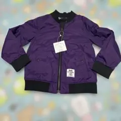 BeBe 紫色 ロケット柄 ジャケット 120サイズ