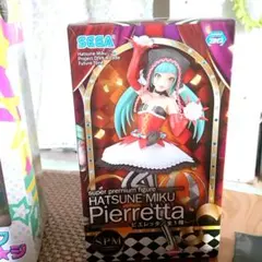 【美品】初音ミク プレミアムフィギュア “ピエレッタ”　