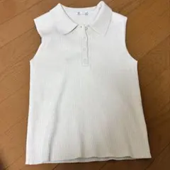 ノンスリーブ　ニット