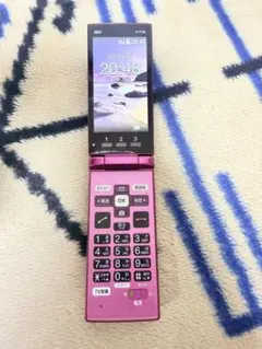 auかんたんケータイライト KYF43 ワインレッド - メルカリ