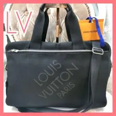【正規品】LVルイヴィトン黒ダミエジェアンアソシエPM2wayトートバッグ792のサムネイル