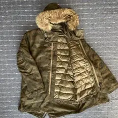 モッズコート　迷彩