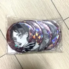 進撃の巨人 anique birthday ホログラム缶バッジ エレン