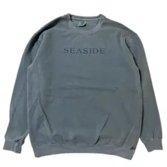 アメリカ古着　SEASIDE　スウェット　トレーナー　くすみカラー H391