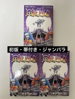 新品 シュリンク付】ONE PIECE ワンピース 104巻 初版 帯 チラシ