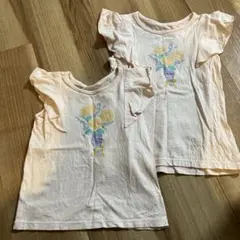 花柄Tシャツ　100cm•120cm