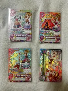 アイカツカードセット 4枚 スリーピングオーロラコーデ