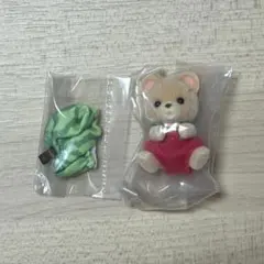 シルバニアファミリー クマ人形とスイカの帽子