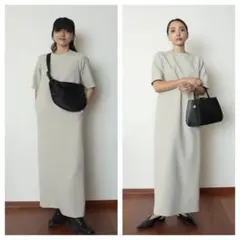 タグ付<MARW UNITED ARROWS>5分袖 ロング ワンピース 36 - メルカリ