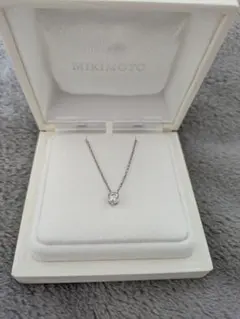 ミキモト　0.32ダイヤネックレス