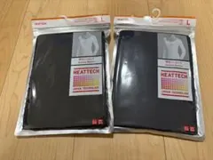 新品2枚セット ヒートテックUネックT 8分袖