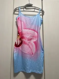 ハワイアンタイトワンピース