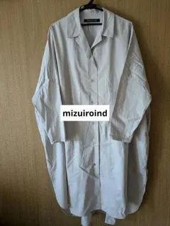 ❤️mizuiro ind 長袖シャツワンピースのサムネイル