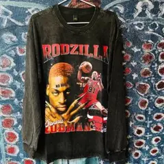 シカゴブルズ ロンT カットソー 長袖 ビンテージ 新品未使用 バスケ
