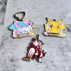 ポケモン キーホルダー ピカチュウ ボニータ キョダイマックスウーラオス