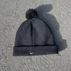 nike ボンボン ビーニー 00s ブラック archive y2k