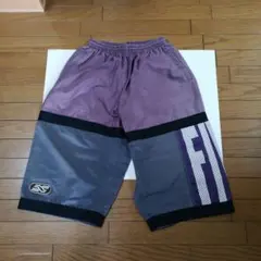 DESCENTE　バスケットボールパンツ パープル M-Lのサムネイル