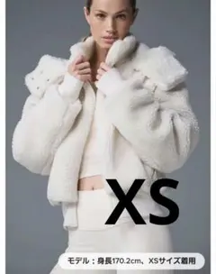 正規品ALO Yoga Foxy Sherpa ジャケット ivory 白 xs