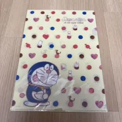 ドラえもん　クリアファイル　i love cat