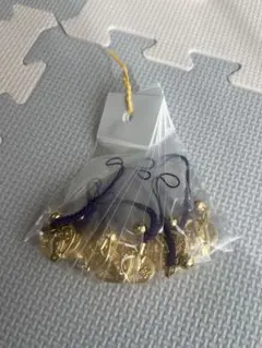 開運 干支＂午＂根付 令和8年 午年 ゴールド まとめ売り 10個