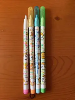 ロケット鉛筆 ハムちゃんズ ロケットペンシル 4本セット 平成レトロ
