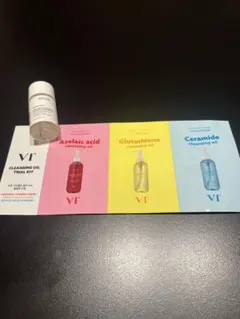 anuaハートリーフクレンジングオイル/ VTクレンジングオイルトライアルキット