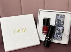 Dior ノベルティ　ネイル&リップ